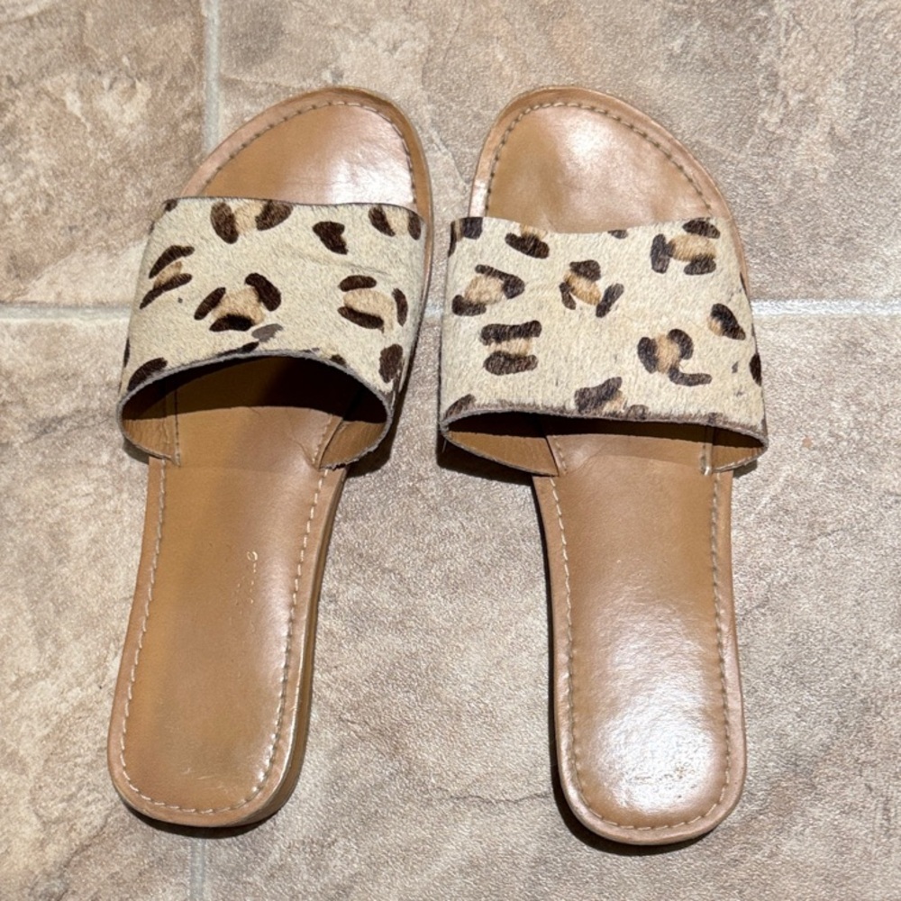 Coconuts by Matisse Tan Leopard Sandals